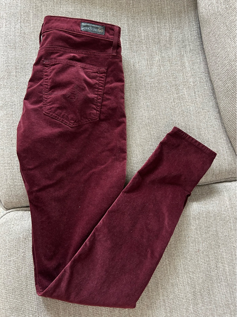 Burgundy Pants
